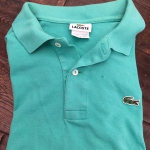 Green LACOSTE Polo